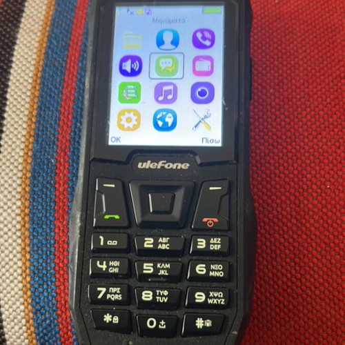 Ulefone Armor Mini μεταχειρισμένο, μαύρο, Dual SIM, κάμερα 7.9 MPixel