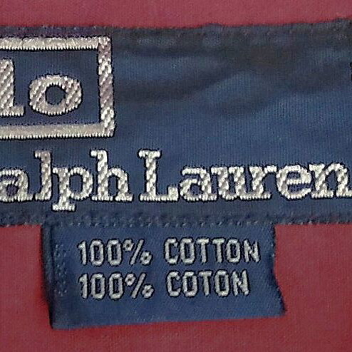 Polo Ralph Lauren shirt size Large, burgundy color, like new