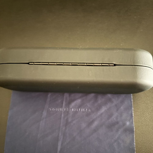 Tommy Hilfiger hard sunglasses case, blue
