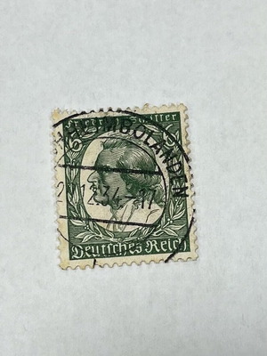 German Reich Stamp Poet Friedrich Schiller 1934 like new