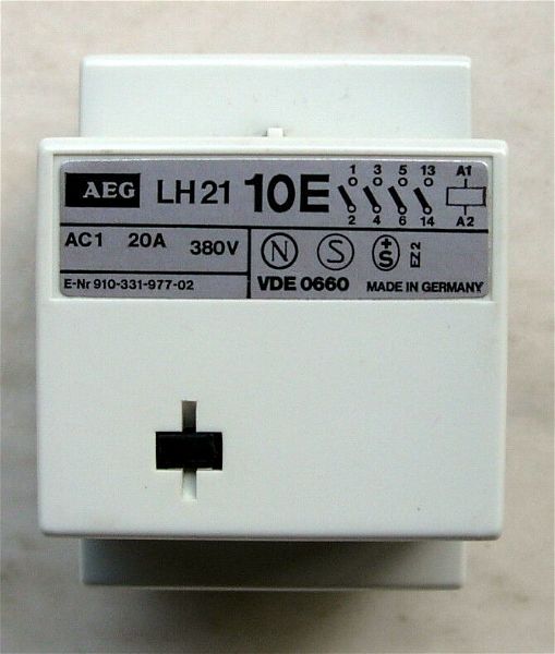 AEG LH21 rele ischios ragas 13,8KW / 230V / 20A