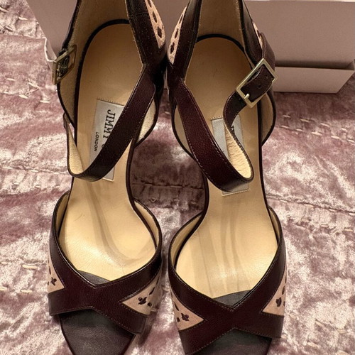 Jimmy Choo Blush Suede heels like new, size 36