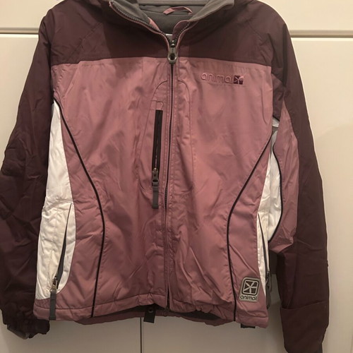 Animal women's ski jacket Small like new, pink/purple