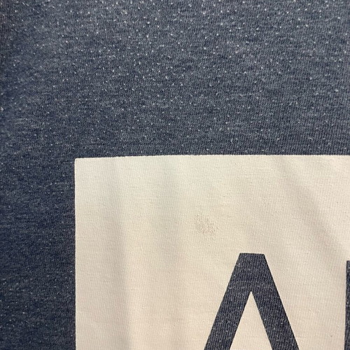 Admiral men's t-shirt blue with ADNYC print size M like new