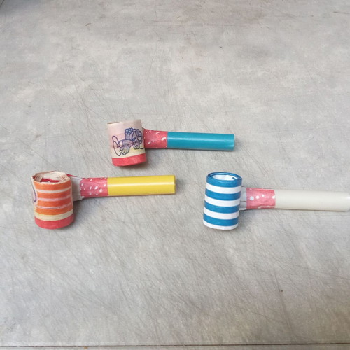 Smurf Party Whistle Set of 3, Like New, 1980s Collectible
