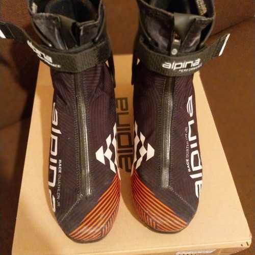 Alpina Race Duathlon JR Cross Country Ski Boots like new, size 40