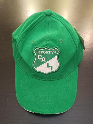 Deportivo Cali Jockey Hat New, Green, One Size