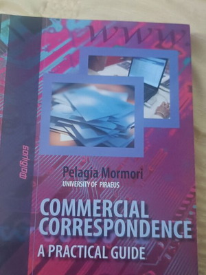 Commercial Correspondence A Practical Guide Pelagia Mormori new book intact