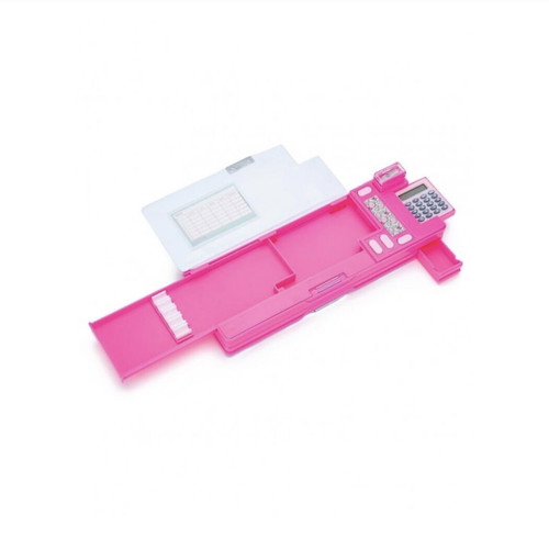 Aromatic retro pencil case like new with calculator