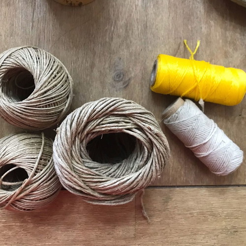 Set of 5 Twine and Thread Rolls for DIY and Crafts, New