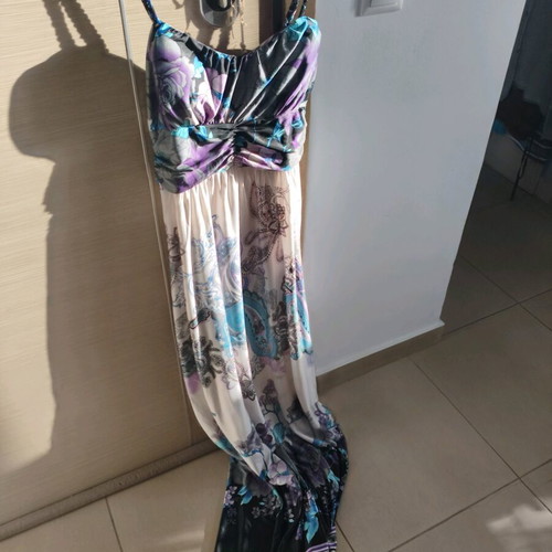 Maxi dress used, summer, size L