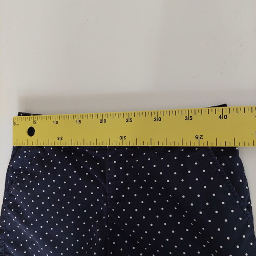 Tommy Hilfiger polka dots shorts small, like new, dark blue and white
