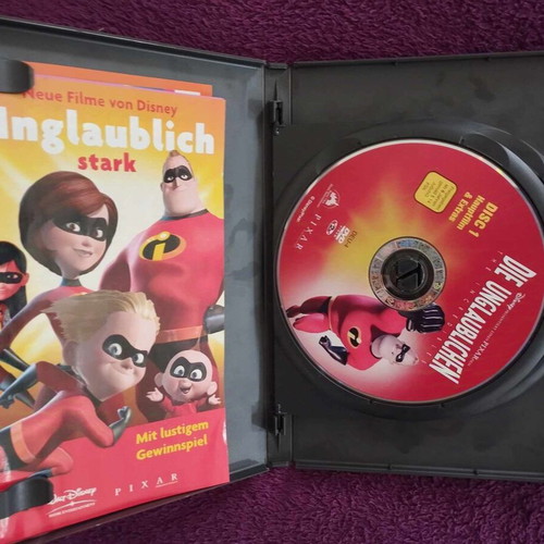 Disney Pixar Die Unglaublichen 2-Disc DVD Set like new, German