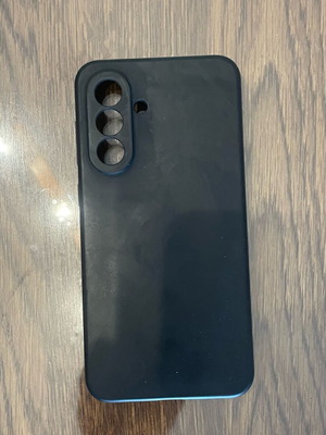 Silicone case for Samsung A56 black like new