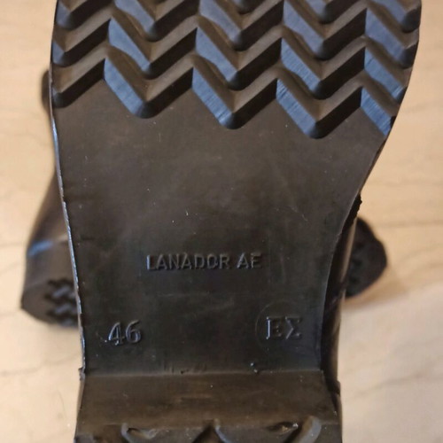 Greek Army boots made of genuine leather size 46 like new