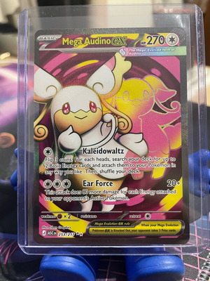 Pokemon Mega Audino EX ASC 253/217 like new