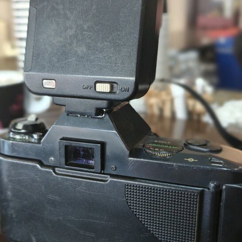 Canon T50 camera used, official 1984 Olympic Games model