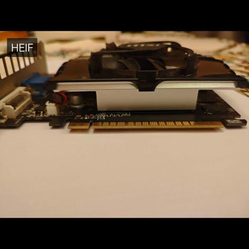 NVIDIA GeForce GT 630 graphics card used, fully functional