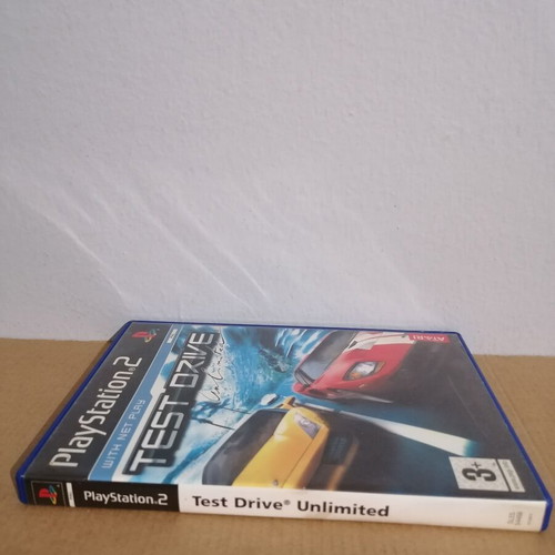 Test Drive Unlimited PS2 case and manual used, no game
