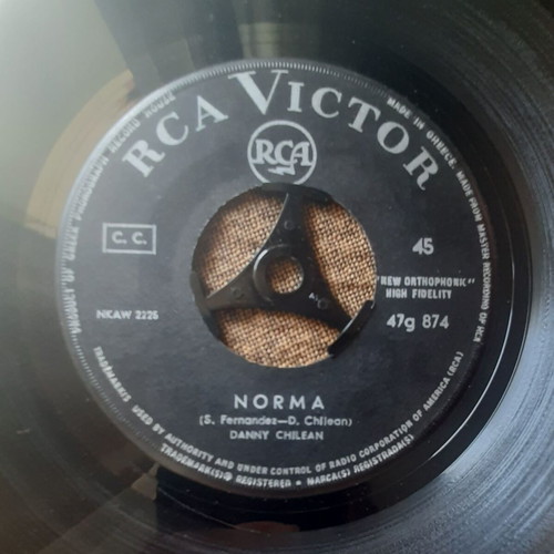 Danny Chilean Veronica / Norma 7" single used, pop