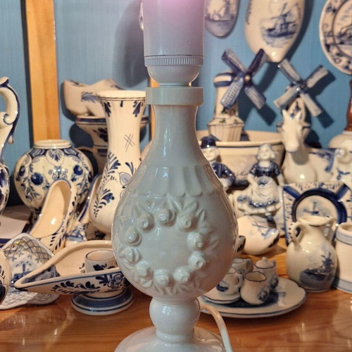 Collector's ceramic lamp Rosa Ljung like new
