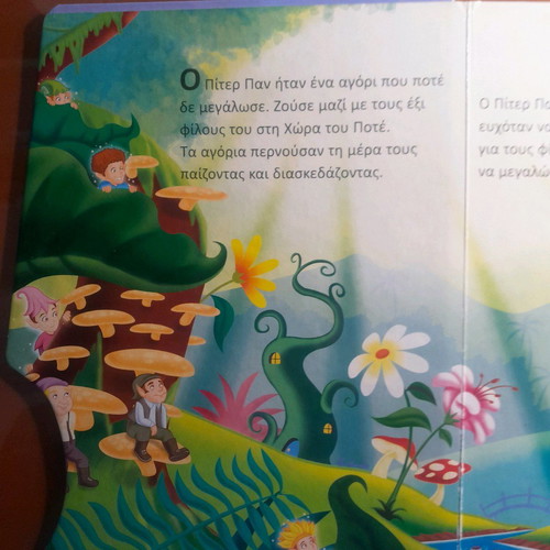 Peter Pan used narration book