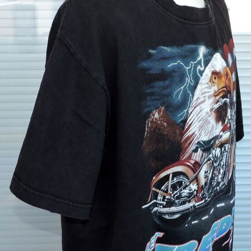 Let The Freedom Ride men's Red Rock t-shirt used, size XXL