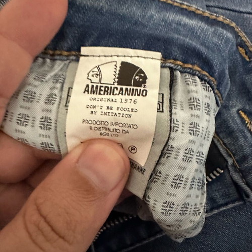Americanino men's jeans like new, size 46/32, blue