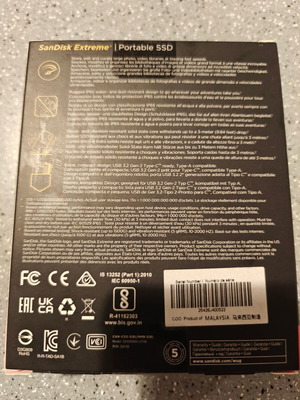 SanDisk Extreme Portable SSD V2 2TB