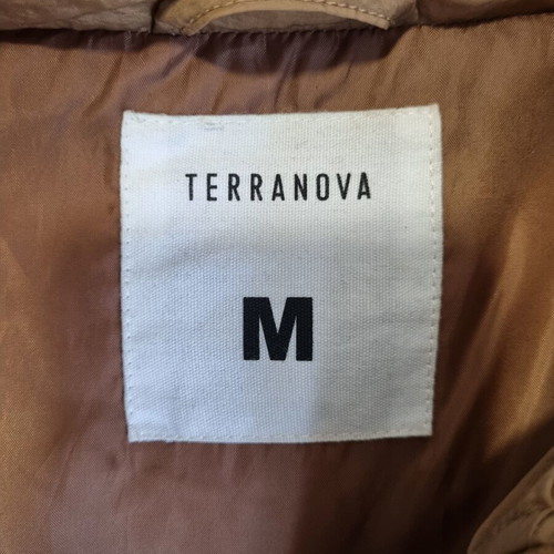 Terranova women's winter jacket, beige and brown, size M
