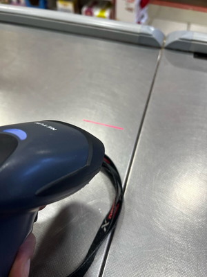 Barcode scanner used