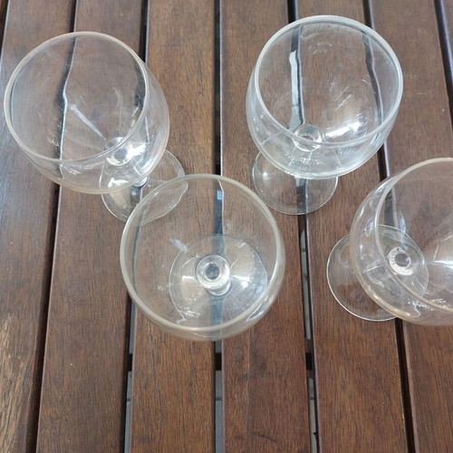 Stemmed glasses used, pack of 4 pieces