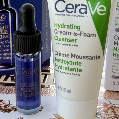 Mini skincare set Kiehl’s 4ml & CeraVe 15ml new