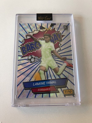 Lamine Yamal Rookie Card used, 7/10