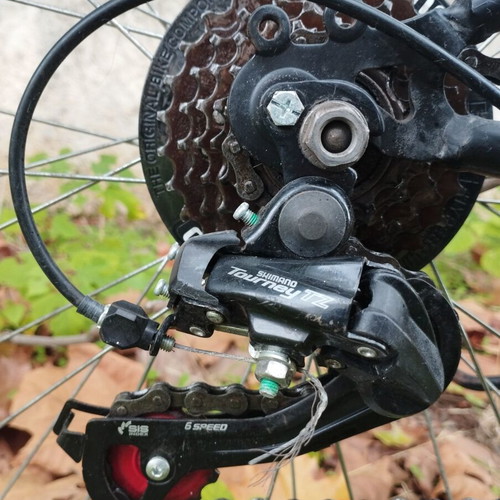 Clermont Tribal Mountain Bike used, 24 inch wheel, Shimano XT gears