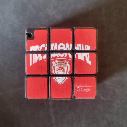 Olympiacos Basketball Rubik's Cube used