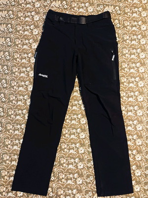 Bergans pants XS black like new with original belt