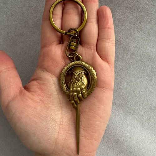 Game of Thrones The Hand of King keychain Abysse gold like new