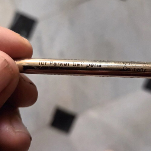 Silver Ferrari pen like new with case
