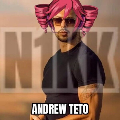 Andrew Tate Teto meme t-shirt made to order, black