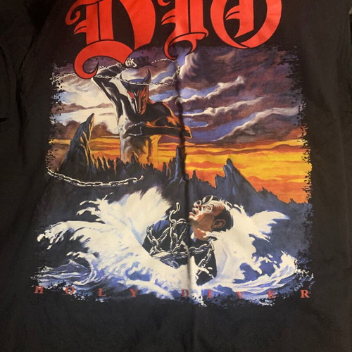 Dio Holy Diver T-shirt XXL new, 100% cotton, black
