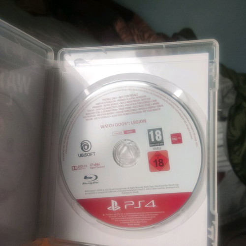 Watch Dogs Legion PS4 in excellent condition