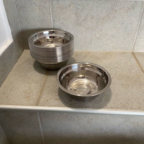 Metal Stainless Bowls set of 25 new