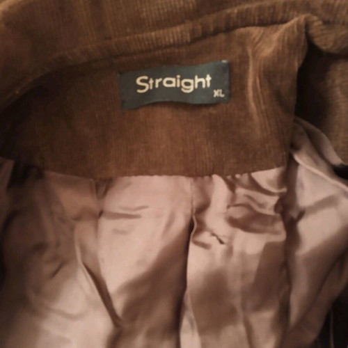 Corduroy suit brown used, size extra large
