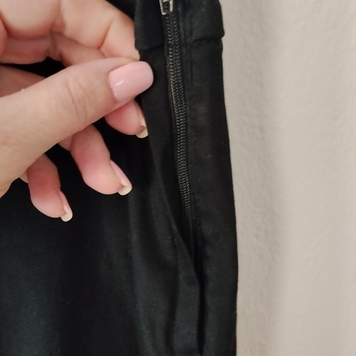 H&M black fabric pants like new, size L 40 12, summer style