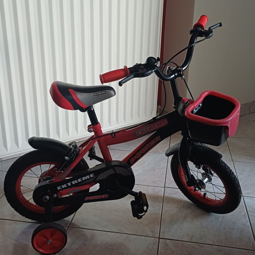 12-inch bike with training wheels