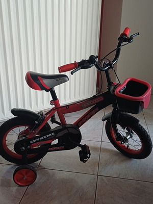 12-inch bike with training wheels