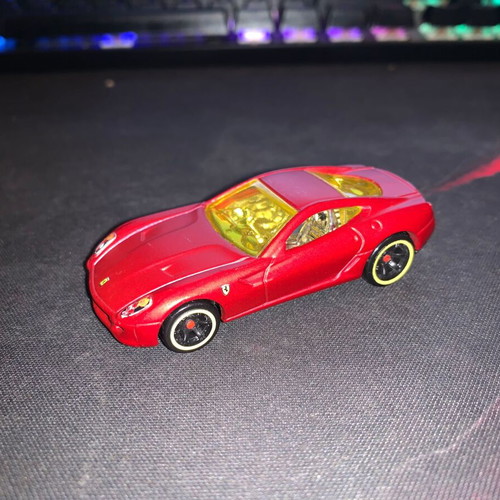 Ferrari 599 GTB Fiorano Hot Wheels used, rare 2008 model