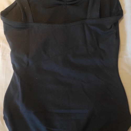 Capezio ballet exam leotard used, black, size large