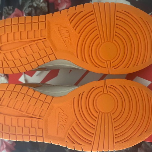 Nike Dunk Low brand new, size 38.5, orange